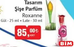 ROXANNE TASARIM ŞİŞE PARFÜM GÜL 25 ML/LALE 30 ML ROXANNE TASARIM ŞİŞE PARFÜM GÜL 25 ML/LALE 30 ML